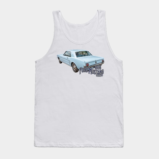 1965 Ford Mustang Coupe Tank Top by Gestalt Imagery